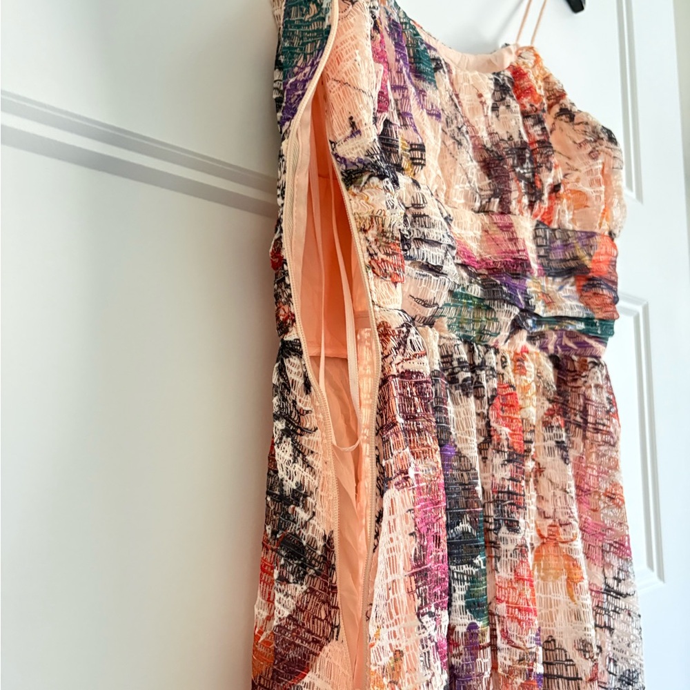 Anthropologie Maeve Mackenzie Floral Fit n Flare Dress Size 2 - Picture 6 of 14